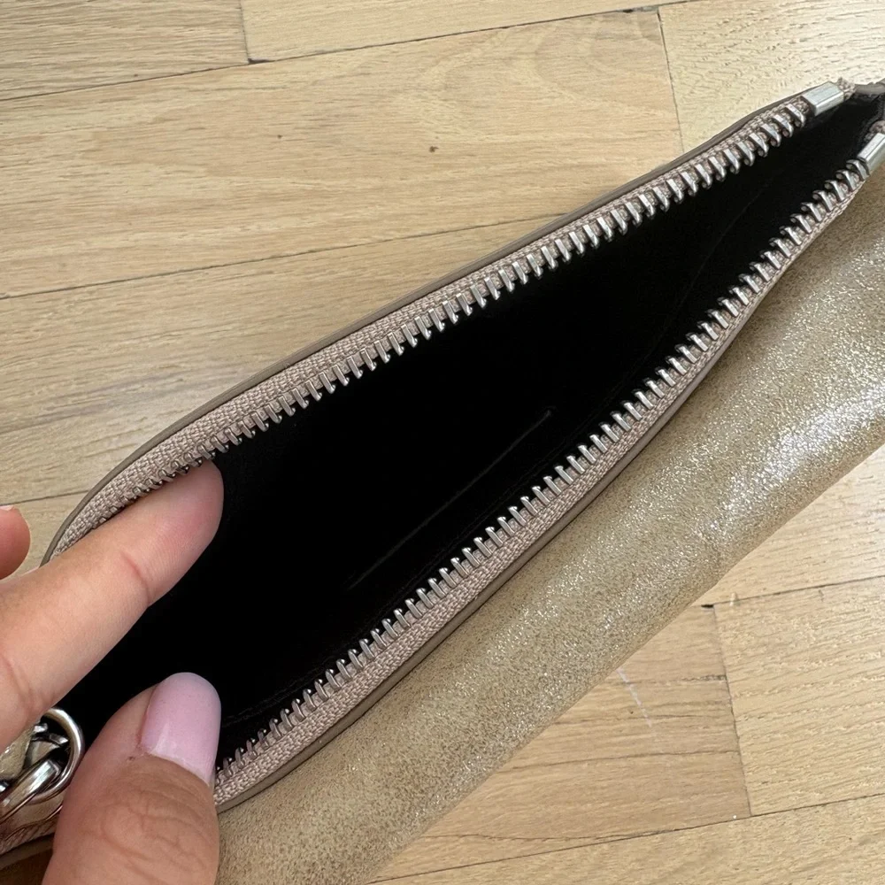 All Saints Metallic Shoulder Bag